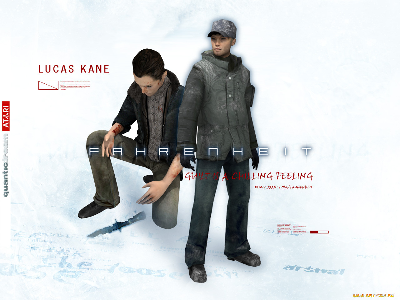 Обои Fahrenheit (Indigo Prophecy) Видео Игры Fahrenheit (Indigo Prophecy),  обои для рабочего стола, фотографии fahrenheit, indigo, prophecy, видео,  игры Обои для рабочего стола, скачать обои картинки заставки на рабочий  стол.